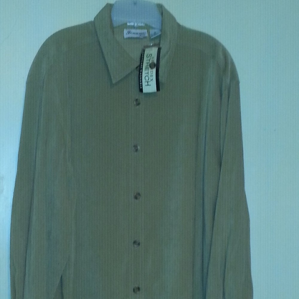NEW Joanna Plus Stretch Women Blouse 2X Long sleev - Picture 3 of 6